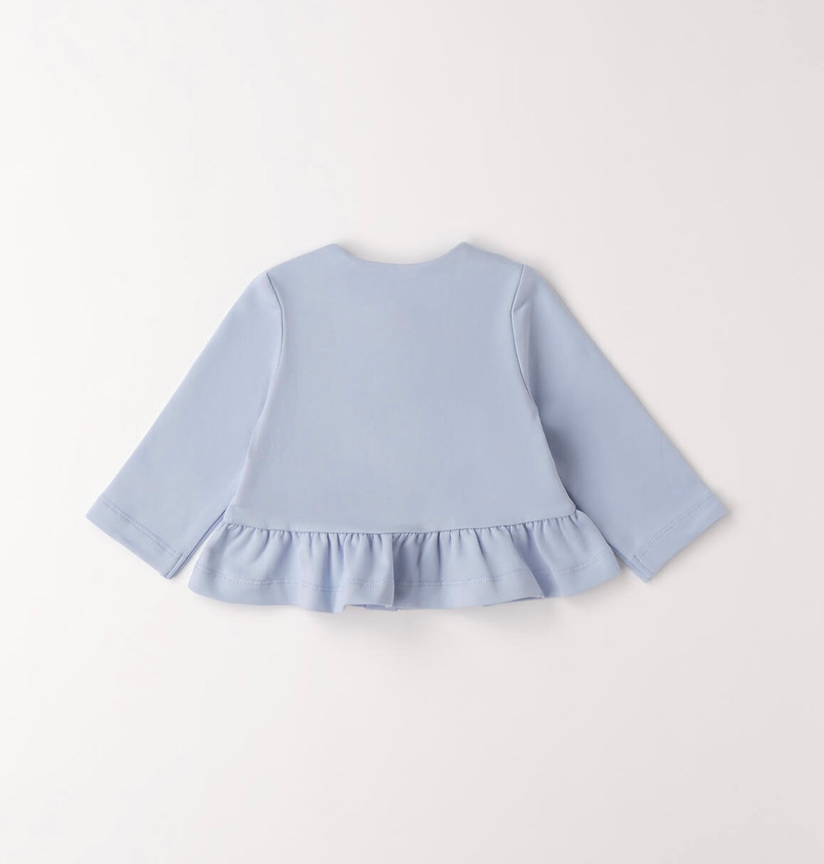 Cardigan per neonata azzurro