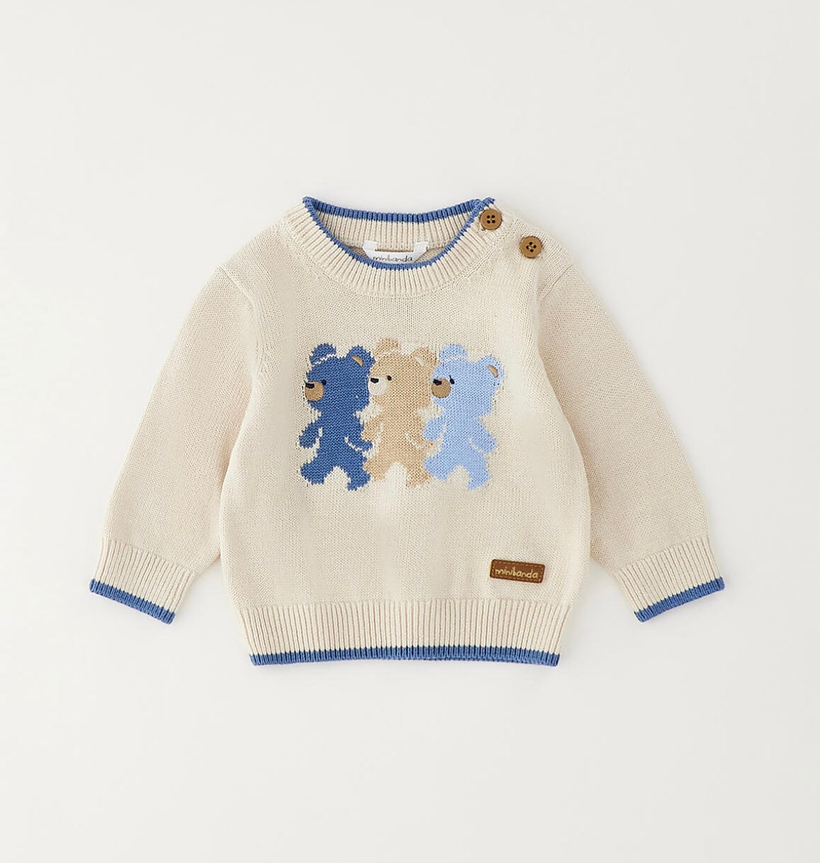 Maglioncino neonato con orsetti