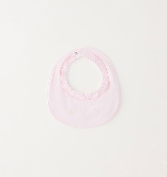 Bavetta da neonata rosa