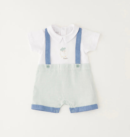 Pagliaccetto neonato in cotone
