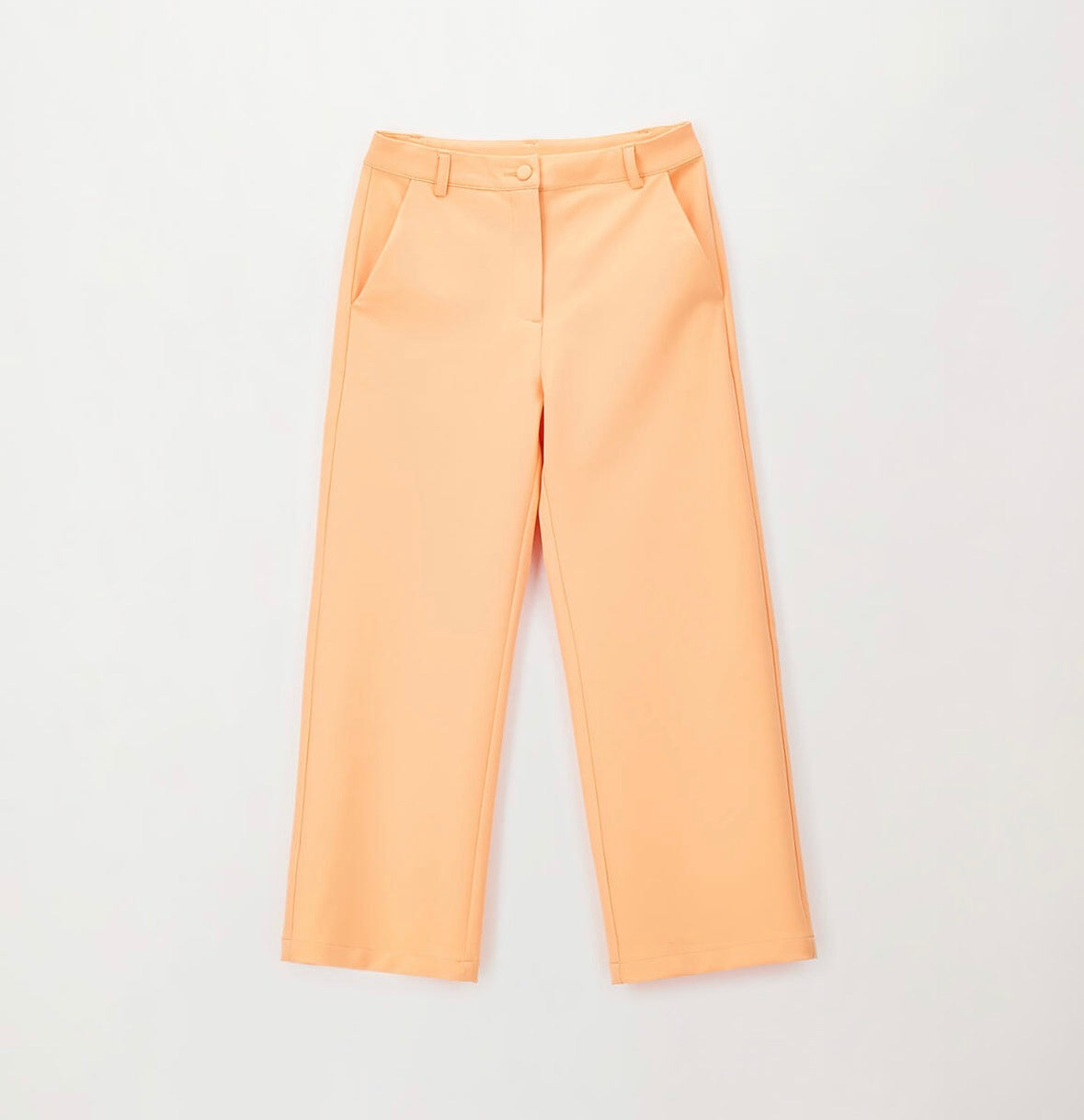 Pantalone elegante da bambina nel colore arancione