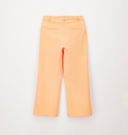 Pantalone elegante da bambina nel colore arancione