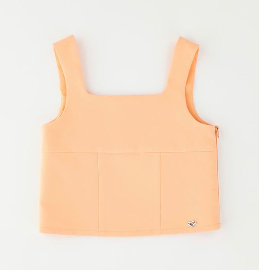 Top bambina nel colore arancione