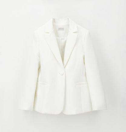 Giacca elegante bambina nel colore bianco