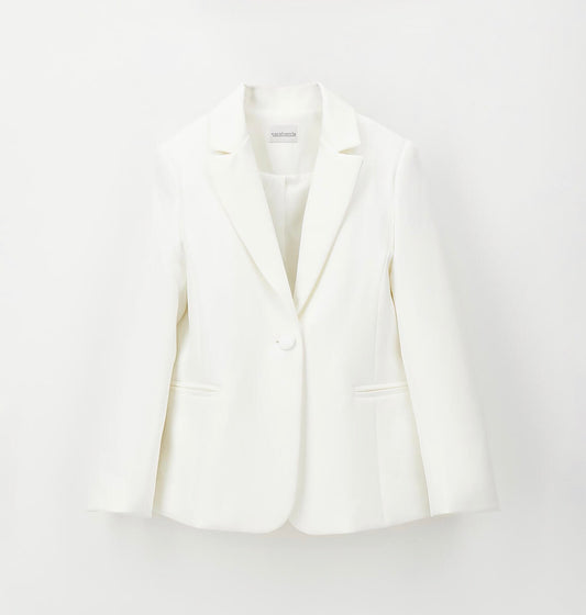 Giacca elegante bambina nel colore bianco