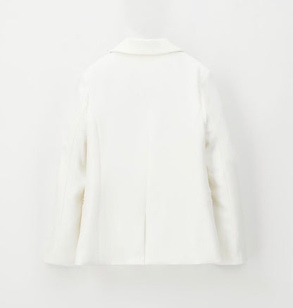 Giacca elegante bambina nel colore bianco
