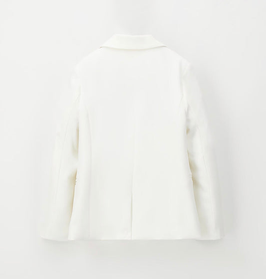 Giacca elegante bambina nel colore bianco