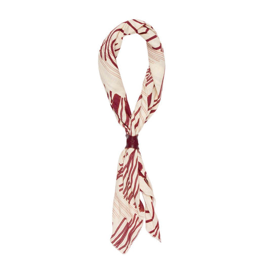 Foulard bambino misto lino fantasia