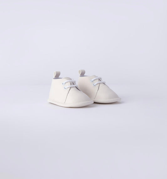 Scarpe cerimonia bimbo nel colore panna