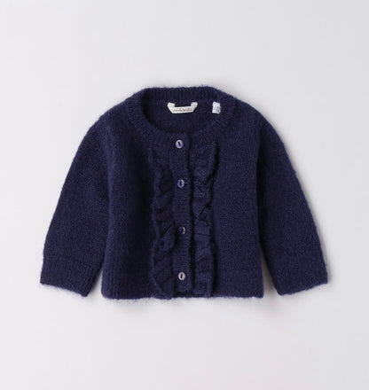 Cardigan da neonata navy