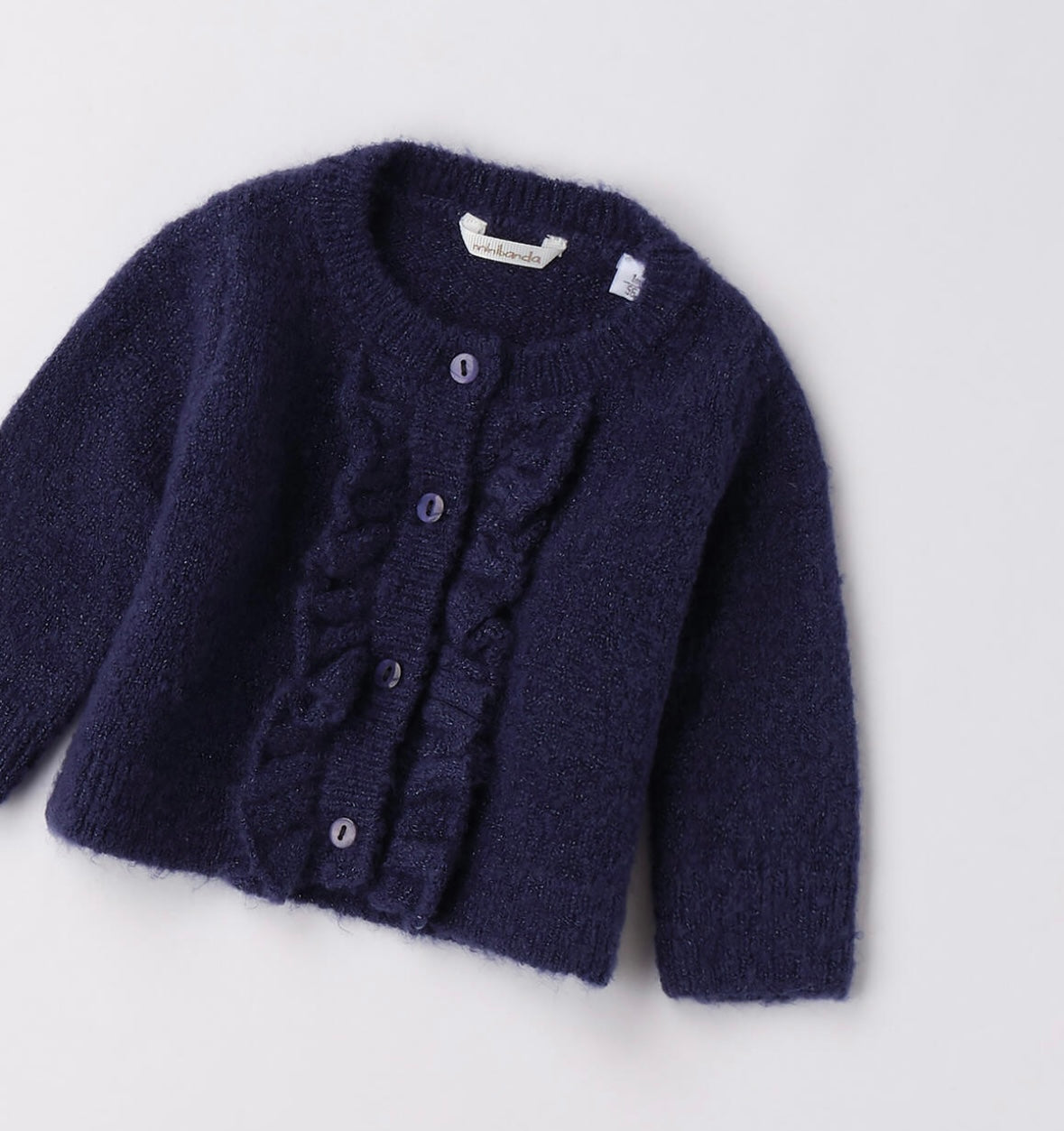 Cardigan da neonata navy