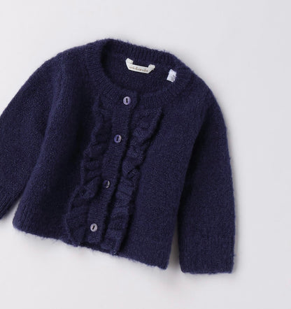 Cardigan da neonata navy