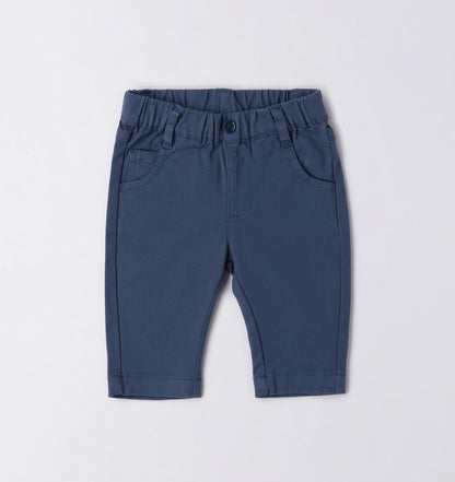 Pantaloni eleganti per neonato blu