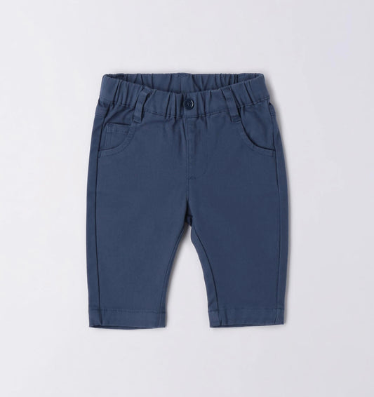 Pantaloni eleganti per neonato blu