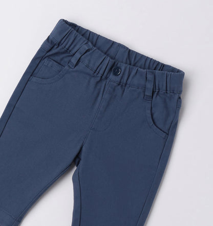 Pantaloni eleganti per neonato blu