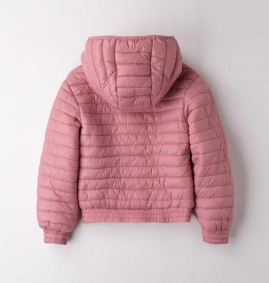 Giubbotto bambina 100 grammi rosa antico