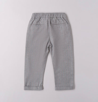 Pantaloni bambino nel colore grigio