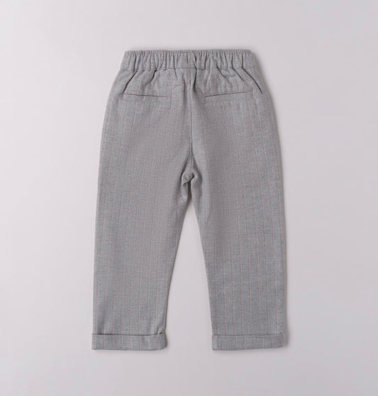 Pantaloni bambino nel colore grigio