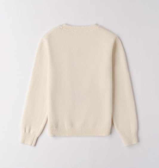 Maglia ragazza con orso