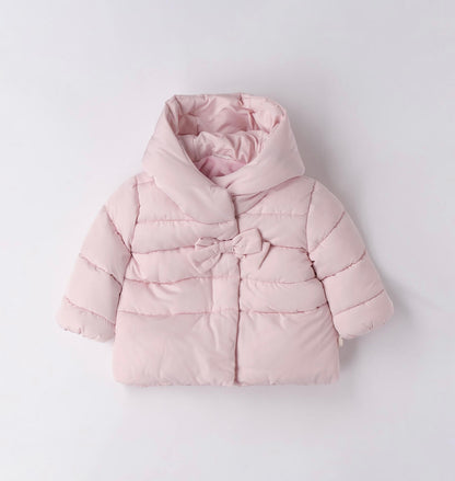 Giubbotto per neonata rosa