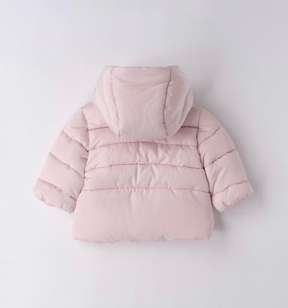 Giubbotto per neonata rosa
