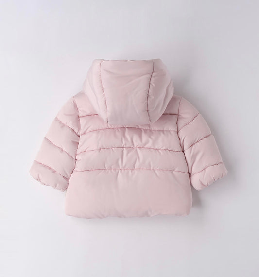 Giubbotto per neonata rosa