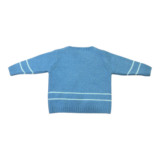 Maglione in lana in azzurro