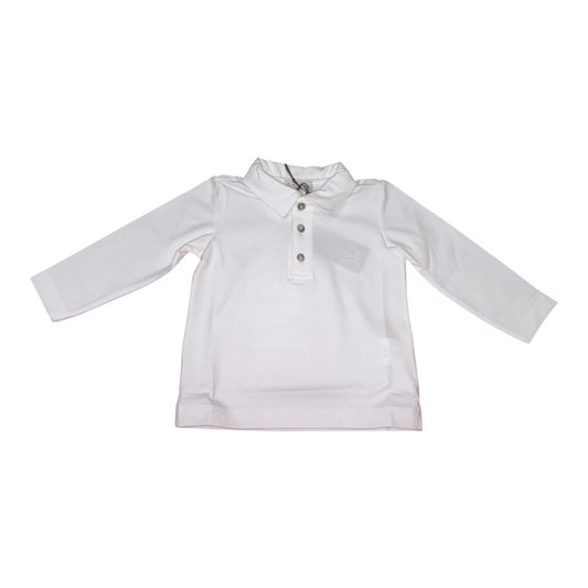 Camicia bianca bambino in jersey