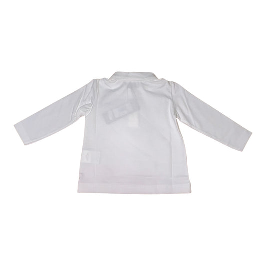 Camicia bianca bambino in jersey