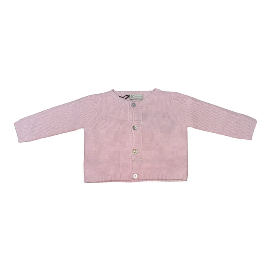 Cardigan rosa in lana