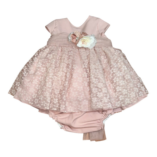 Abito in misto con cotone con culotte abbinata.