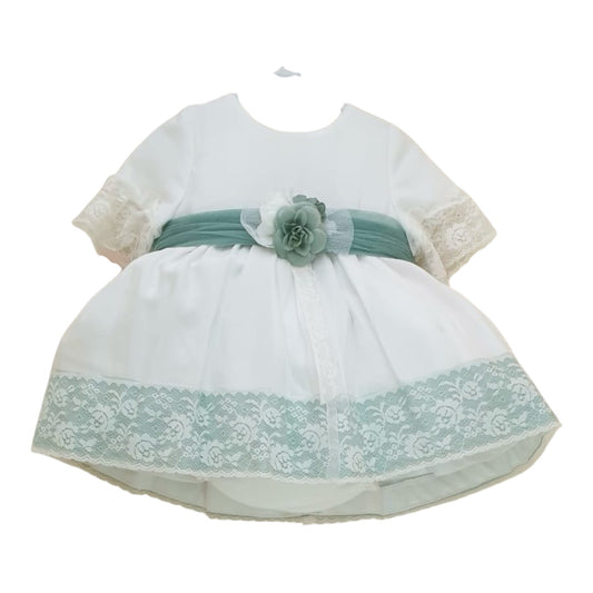 Abito in morbido cotone, con culotte abbinata.