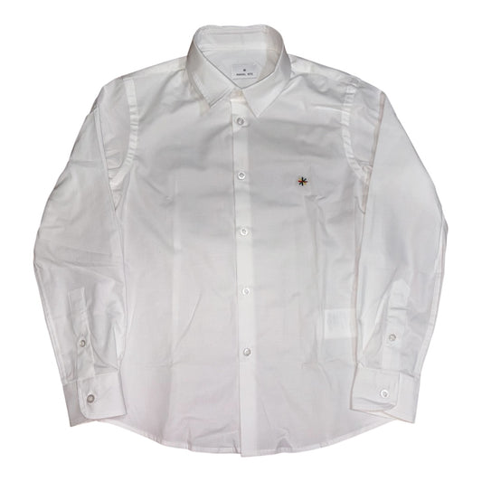 Camicia bianca in cotone
