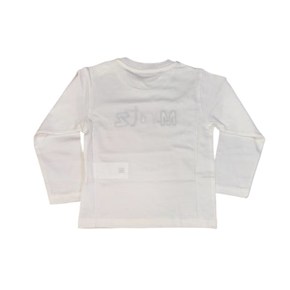 T-shirt manica lunga in cotone