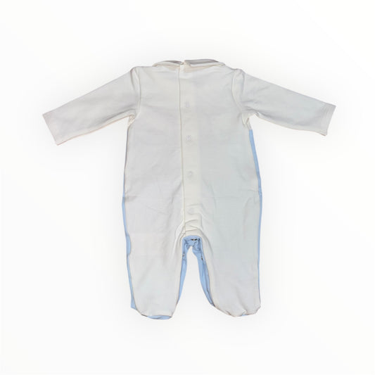 Tutina in caldo cotone con ricamo orsetti