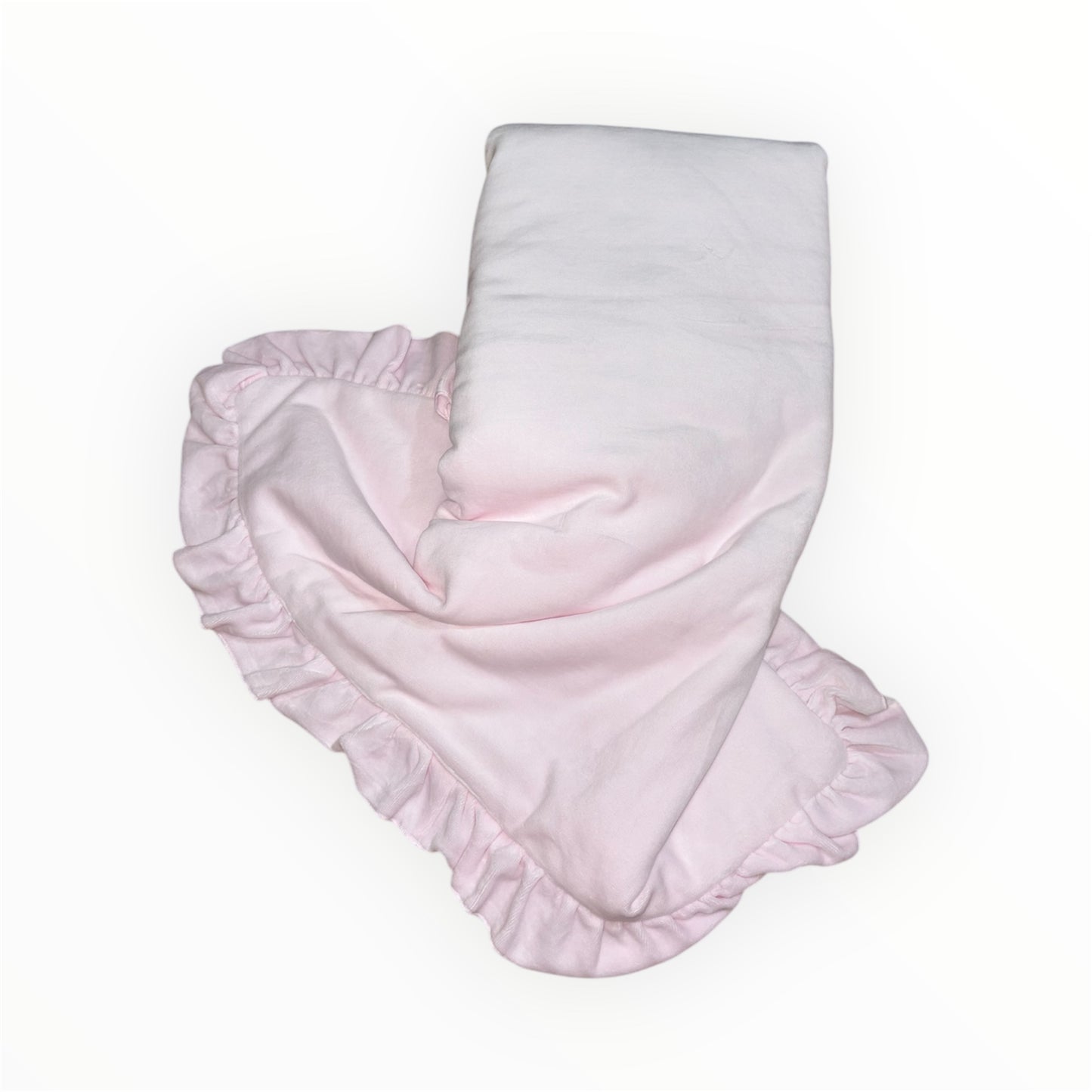 Coperta in ciniglia rosa
