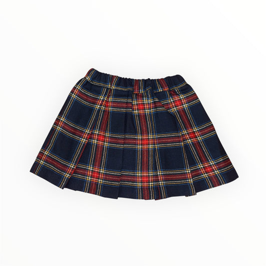 Gonna pieghe scozzese