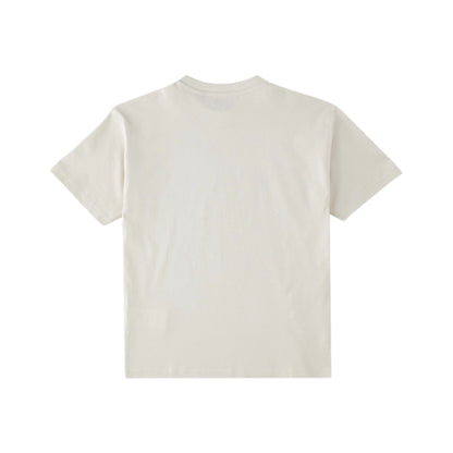 T-shirt girocollo in cotone con stampa