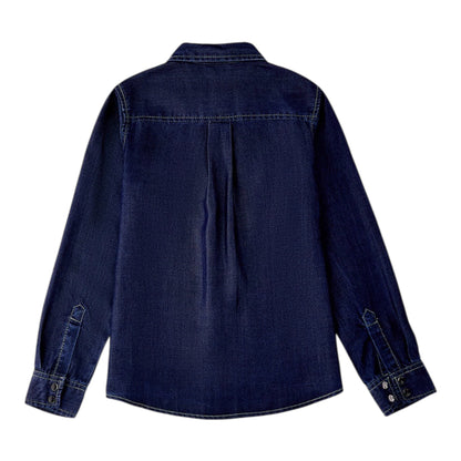 Camicia in denim bambina