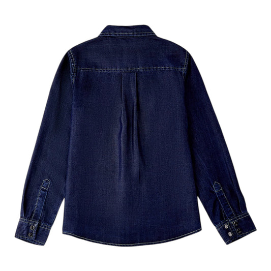 Camicia in denim bambina